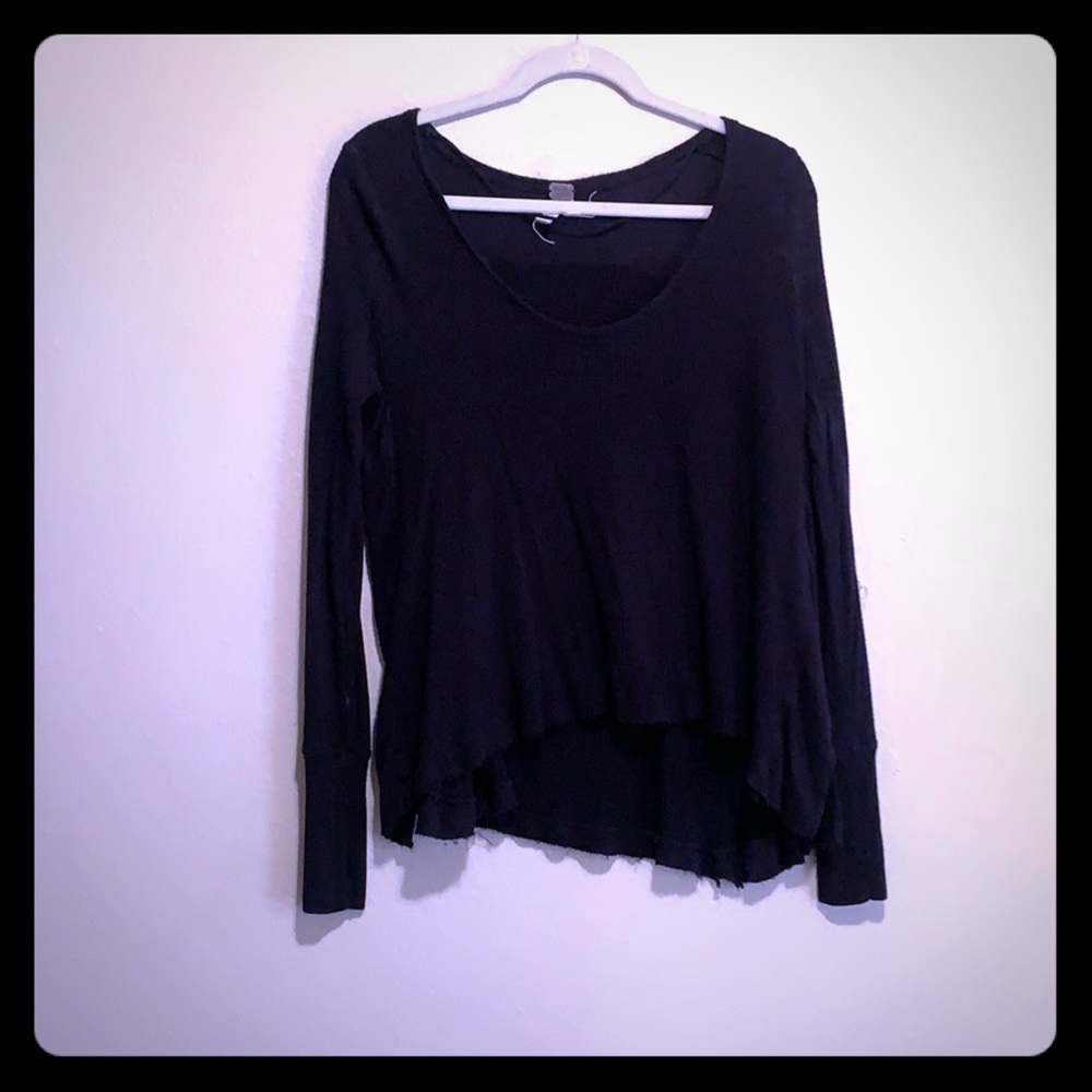 Free People thermal tunic - thumb holes